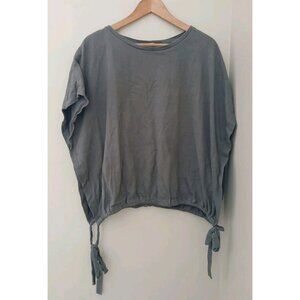 Eri + Ali Anthropologie Teagan Side Tie Blouse